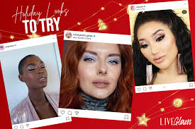 best holiday makeup looks to try liveglam