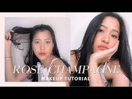rose chagne makeup tutorial dinda