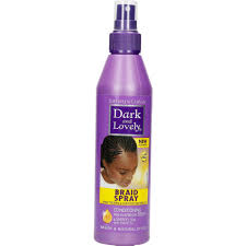 Once you get your hair braided, wear it down for a couple of days. Dark And Lovely Braid Spray 250ml Clicks