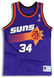 Visit espn to view the phoenix suns team schedule for the current and previous seasons. Phoenix Suns Charles Barkley Vintage Champion Jersey Nba Game7