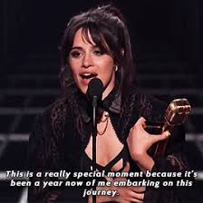 Camila Wins The Chart Achievement Award At The Camila Cabello