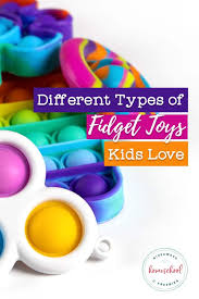 diffe types of fidget toys kids love