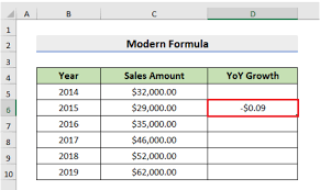 calculate year over year yoy growth