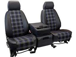 Caltrend Plaid Seat Covers Havoc Offroad