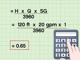 How To Calculate Water Pump Horsepower 14 Steps With Pictures