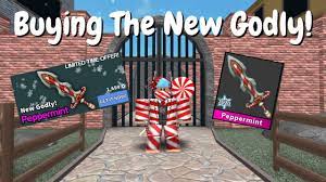 Murder mystery 2 peppermint value. Getting The New Peppermint Godly In Mm2 Roblox Youtube