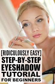 step by step eyeshadow tutorial for