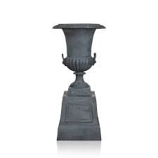 Siena Cast Iron Urn With Tuscan