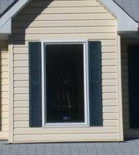 When measuring for shutter widths, consider spaces between windows. How To Measure For Exterior Shutters