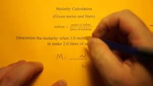 molarity calculations