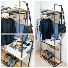 See more ideas about diy clothes rack pvc, diy clothes rack, pipe clothes rack. Diy Pvc Pipe Clothes Rack The Handy Mano