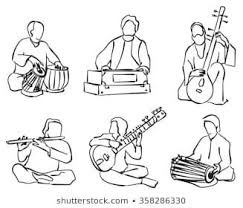 Click on the image of the instrument on the website, and listen to the beautiful sounds! Indian Musician Playing Traditional Musical Instruments Stock Vector Royalty Free 3582863 Musical Instruments Drawing Indian Art Paintings Indian Instruments