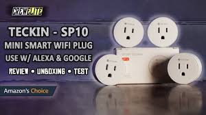 These two round smart plugs are america standard, this smaller one is our n. Teckin Sp10 Smart Wifi Plugs Compatible With Amazon Alexa Google Home Assistant Review Youtube