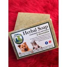 homemade herbal soap for pet cats