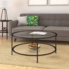 Modern circular coffee table image and description. Round Coffee Tables Free Shipping Over 35 Wayfair