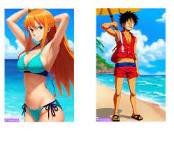 Collection Nami - One Piece, Bikini Beach Time by Abbysek on DeviantArt