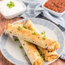 Chicken Flautas In 20 Mins Easy Dinner Idea Everyone Will Love  gambar png