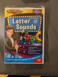 letter sounds dvd by rock n learn new