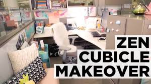 zen cubicle makeover