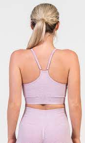 V3 Apparel - DEFINE SEAMLESS SPORTS BRA - LILAC MARL, 女裝, 運動服裝- Carousell