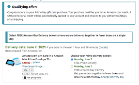 40 amazon gift card get free 10