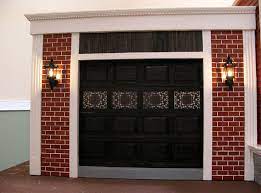 Searching for creative window coverings for your home? Garage Door Improvement Garage Doors Door Window Covering Garage Door Makeover
