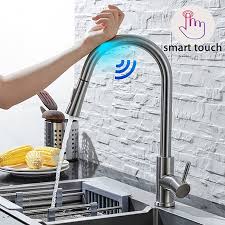smart brushed nickle faucet