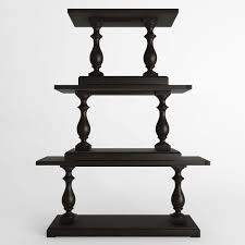 17th c monastery console table black