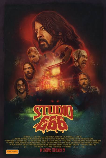 Studio 666 (2022) Hollywood Dual Audio [Hindi + English] Full Movie BluRay ESub