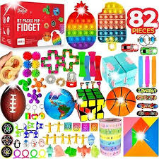 82 pcs fidget toys set party favors