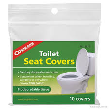 Coghlans Toilet Seat Covers Pack Of