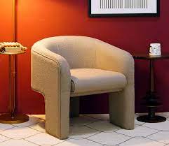 Buy Edna Arm Chair Boucle Grey
