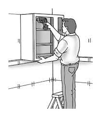 how to hang wall cabinets dummies