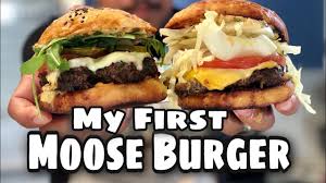 cook and eat moose burger
