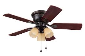 flush mount ceiling fan with light