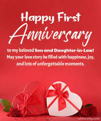 anniversary wishes for son and daughter