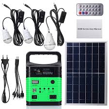 Solar Panel Lighting Kit Solar Home Dc System Kit Usb Solar Charger With 2 Or 3