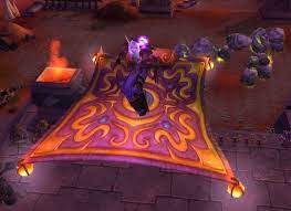 magnificent flying carpet spell