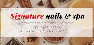 signature nails and spa nail salon in