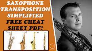 how to transpose on saxophone explained