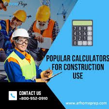 por calculators for construction