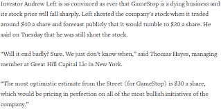 Gamestop corporation common stock (gme). Keywxw7lyhehom