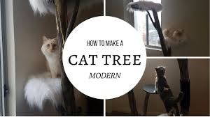 how to make a modern cat tree you