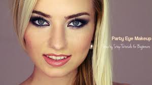 party eye makeup 2 step by step