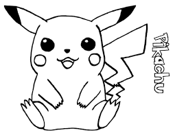 Tô màu Pikachu - Trang Tô Màu Cho Bé