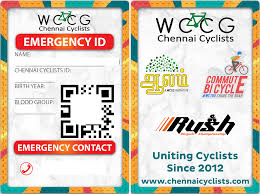 chennai cyclist rider id print batch