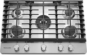 gas cooktop with 5 sealed burners