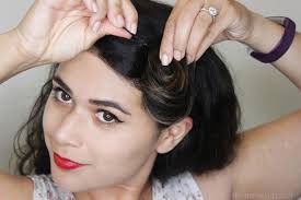modern american pin up hair tutorial