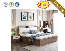 Single Bedroom Set Wooden Frame Bed