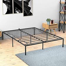 Idealhouse Queen Metal Platform Bed